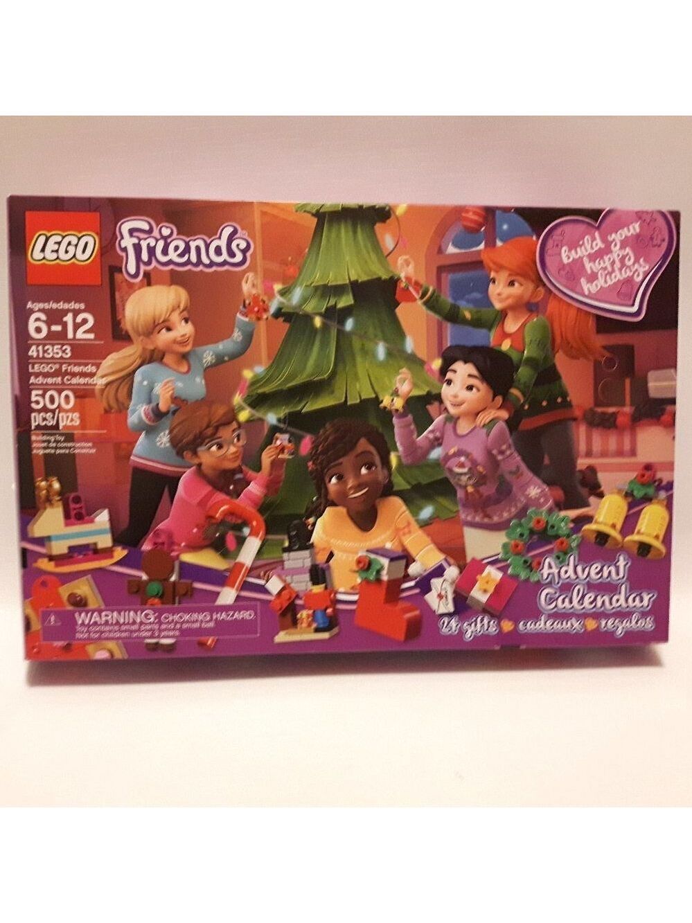 LEGO Friends Advent Calendar 2018 Open Box Full